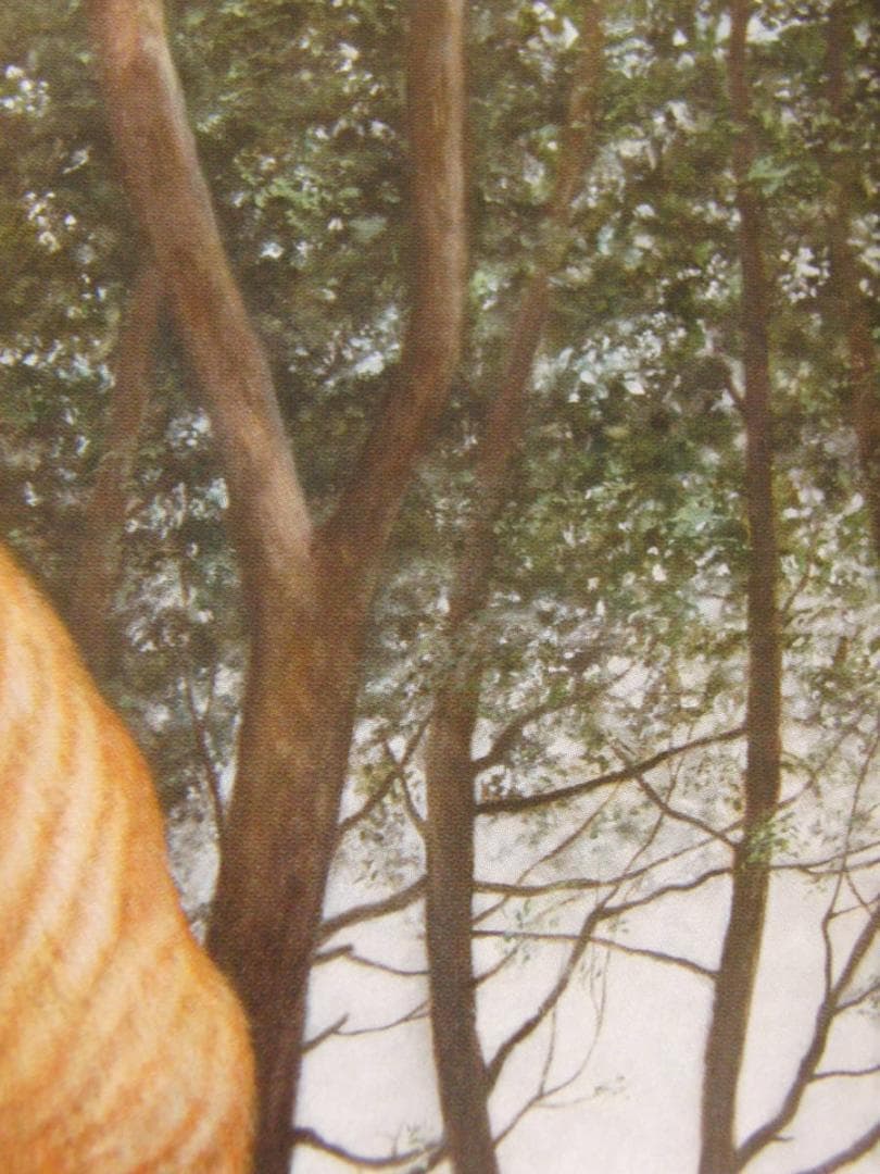 疋田正章、【風声】、希少な額装用画集より、厳選、新品額装、マット額装付、状態良好