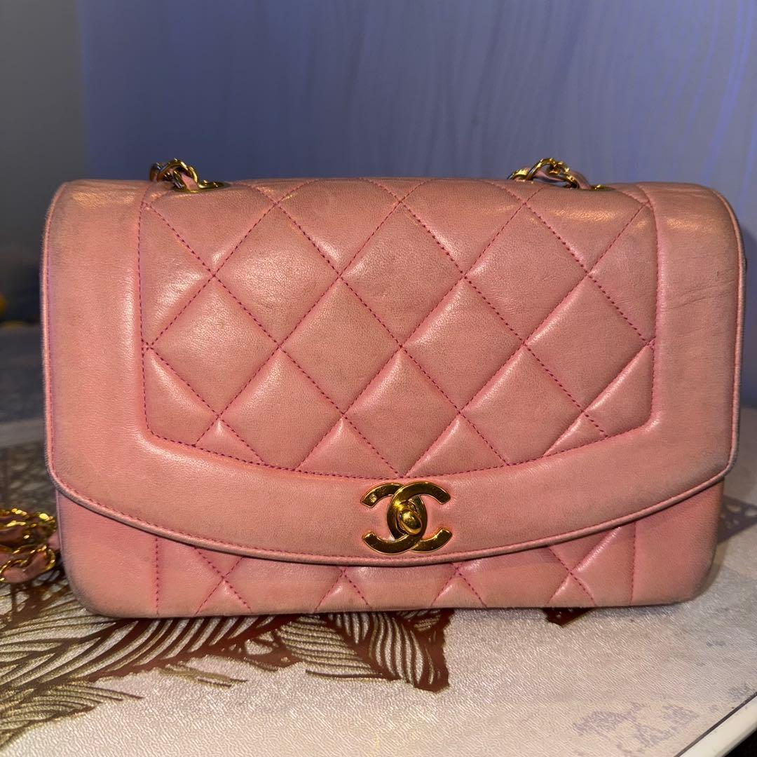 CHANEL マトラッセ チェーンショルダーバッグ