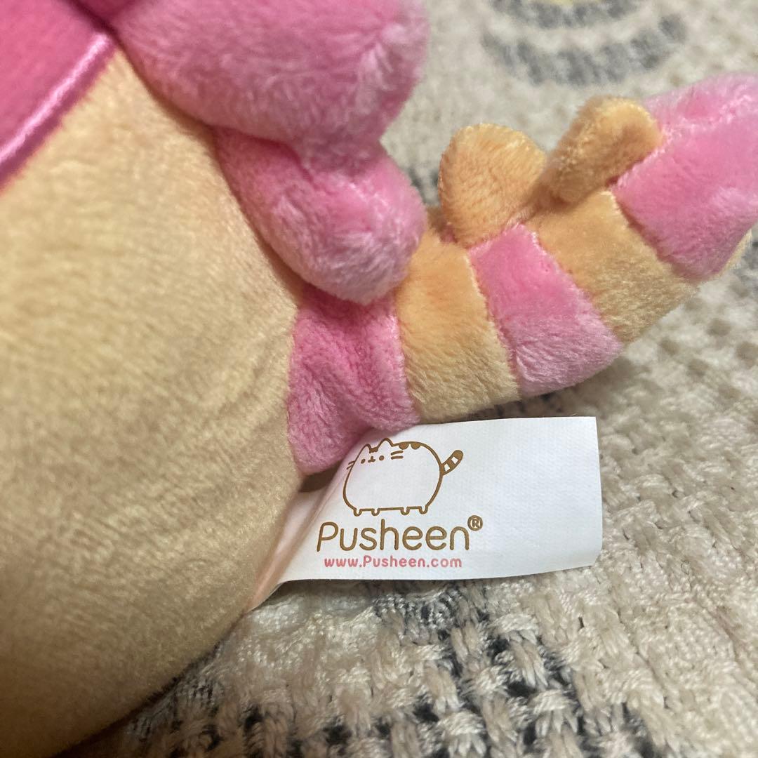 ねこのプシーン Pusheen ぬいぐるみ3コ 中古品　GUND&AURORA