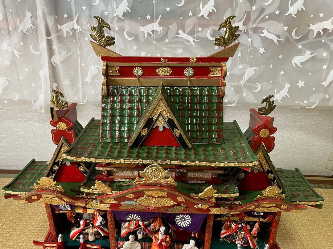 御殿飾り雛人形