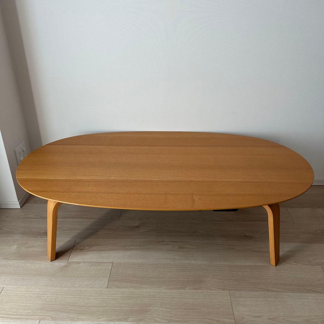 無印良品 楕円こたつ 大 ナチュラル MJ-KDF 1340B/N 無印良品こたつ