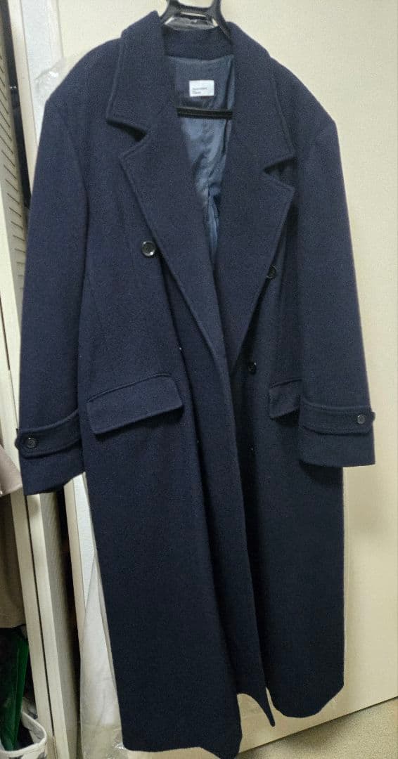 Apartment Three ネイビー チェスターコート