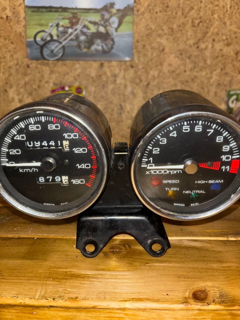 gb250 クラブマン 初期型メーター　タコメーター ☆HONDA クラブマン GB250初期型（1型）☆純正メーター タコメーター