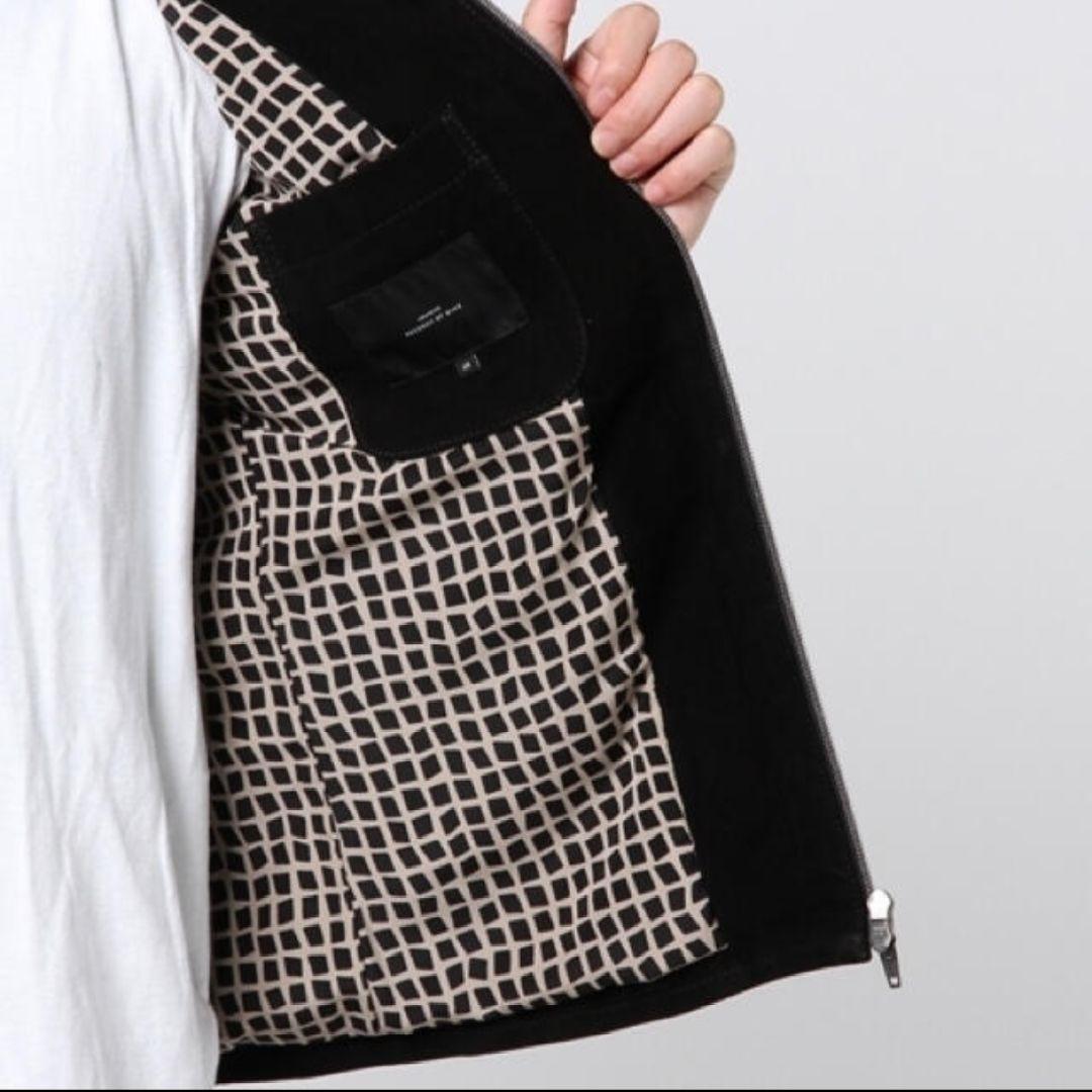 マ*ー様 アバハウス 本革 ゴートレザー ブラックスエード シングル