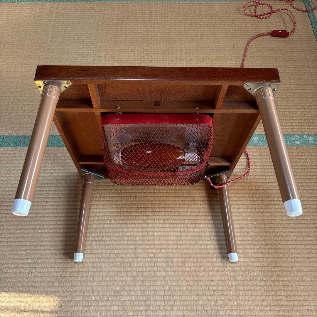 昭和レトロ 卓付き 赤外線やぐらこたつ - メルカリ