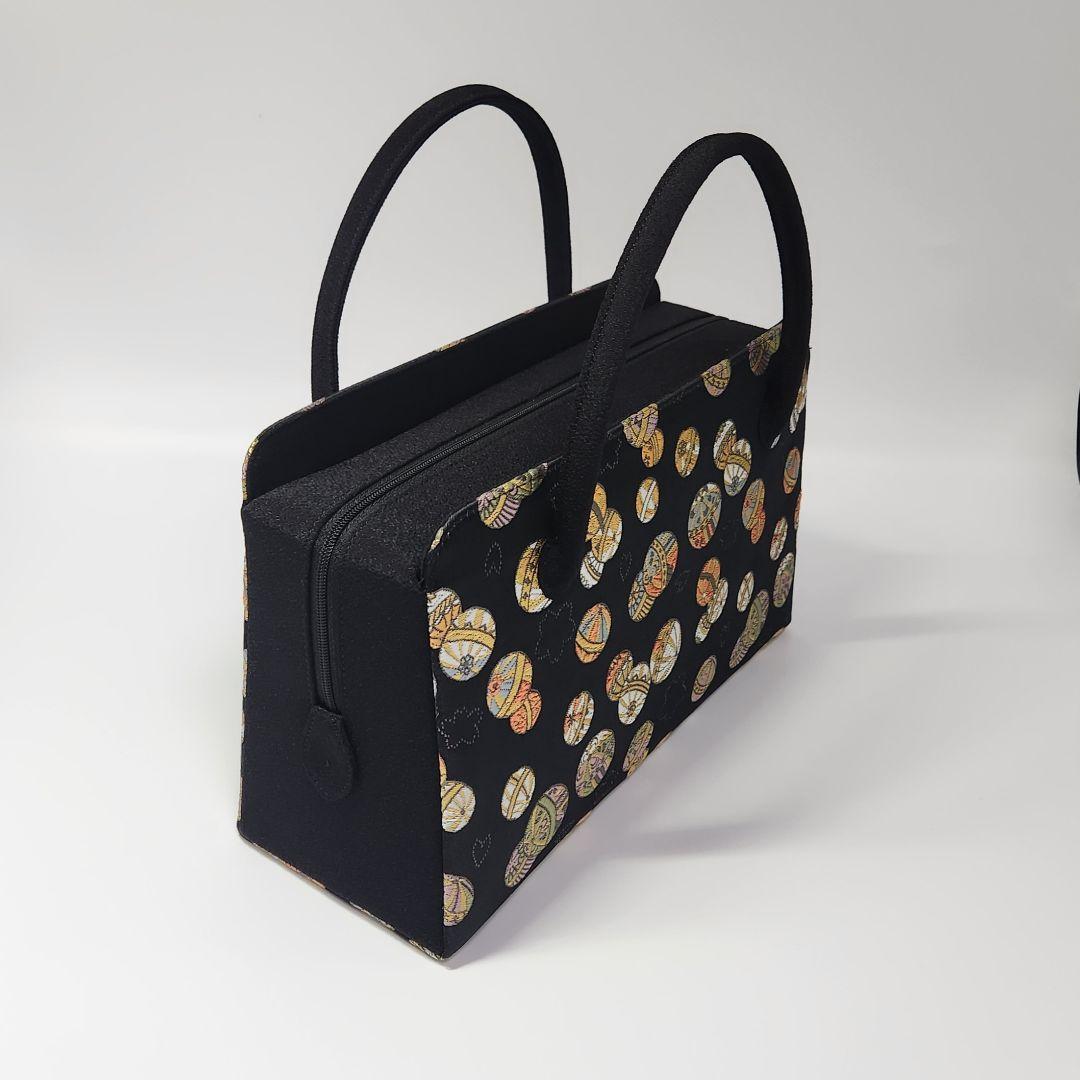 和装バッグ　利休バッグ　金蘭織物 入卒式　結婚式　商品番号:k-6