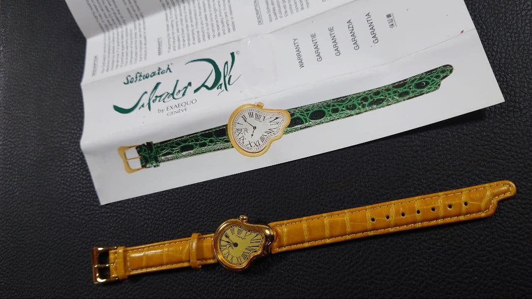 Salvador Dalí 腕時計 サルバドール ダリ 希少色？☆未使用☆
