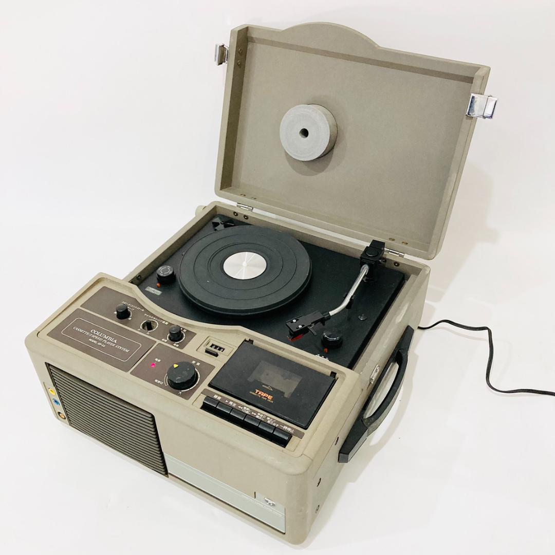 COLUMBIA GP-22 カセット・レコードプレイヤー