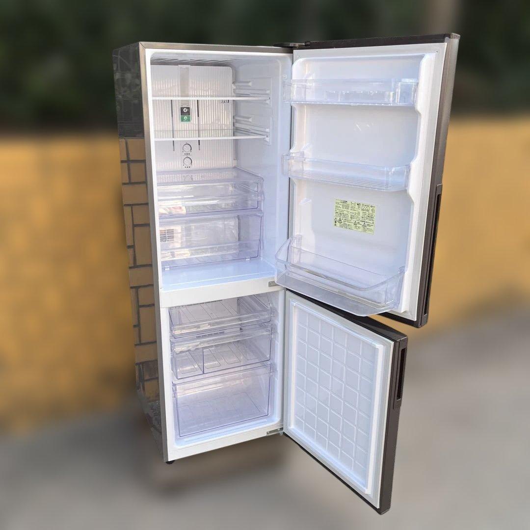 SHARP シャープ　プラズマクラスター 冷蔵庫 271L ブラウン