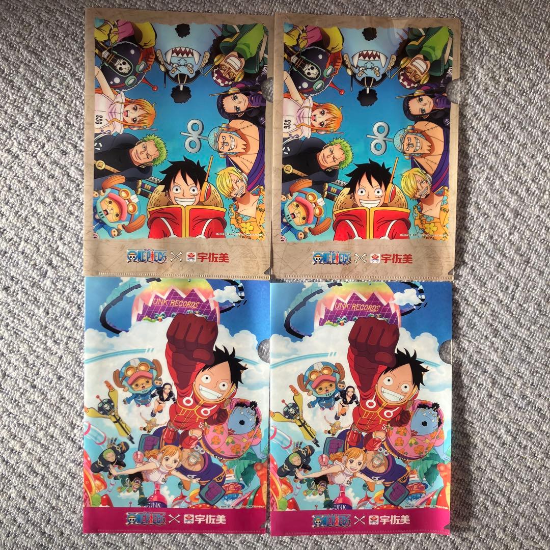 ワンピース A4クリアファイル 4枚セット - メルカリ
