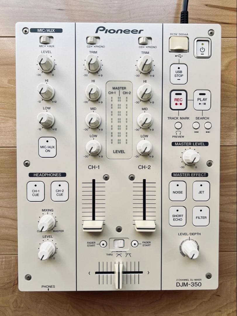 CDJ-350 white/CDJ-100S 2台セット Pioneer CDJ350 2台セット USB使用可