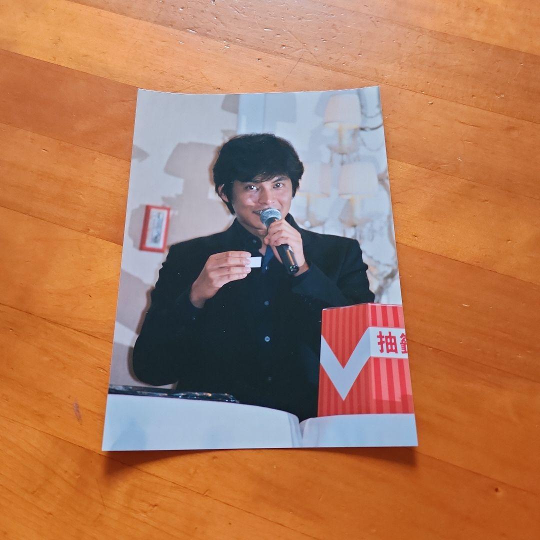 織田裕二さん 公式ファンクラブ(Deps)ハワイツアー 2000年 2L判生写真