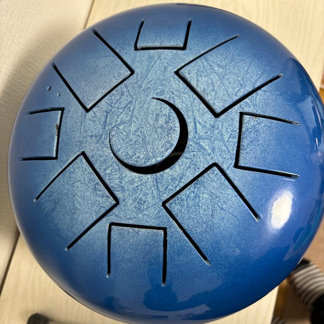 スリットドラム　琉球音階　海色