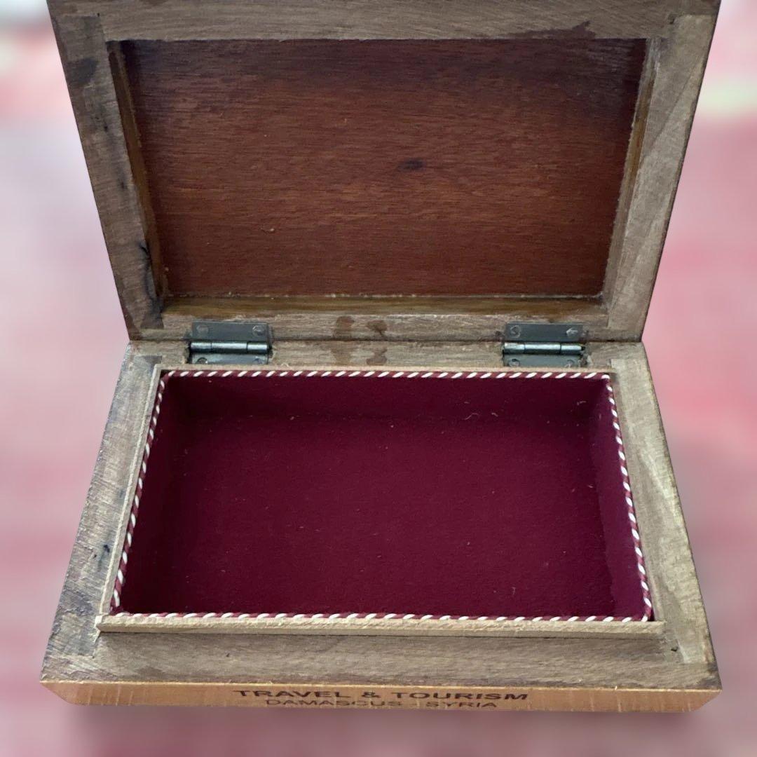 SILK ROAD 幾何学模様の木製ボックス - メルカリ