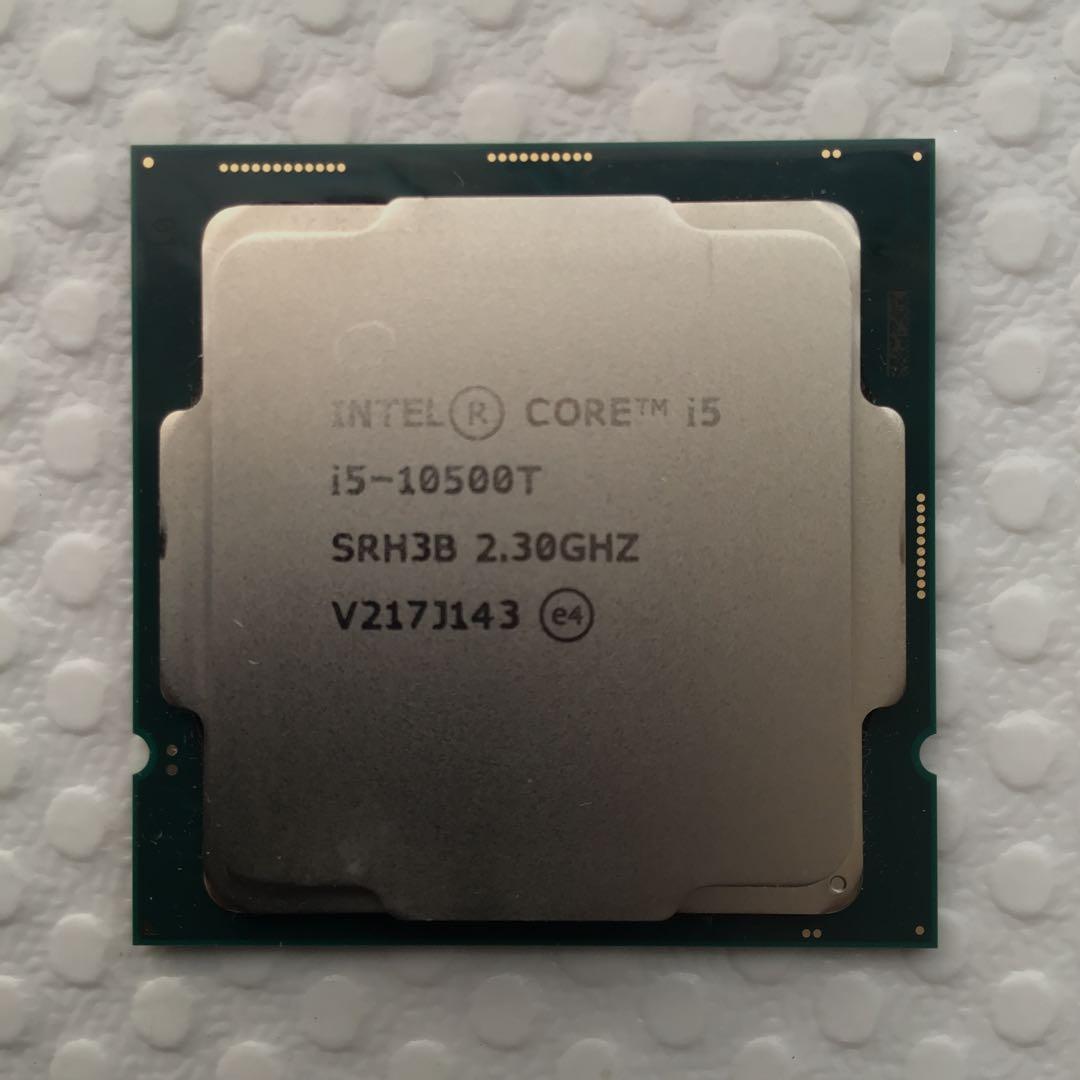 Intel Core i5 i5-10500T SRH3B ジャンク品 Yahoo!オークション -「intel core i5-10500」の落札相場・落札価格