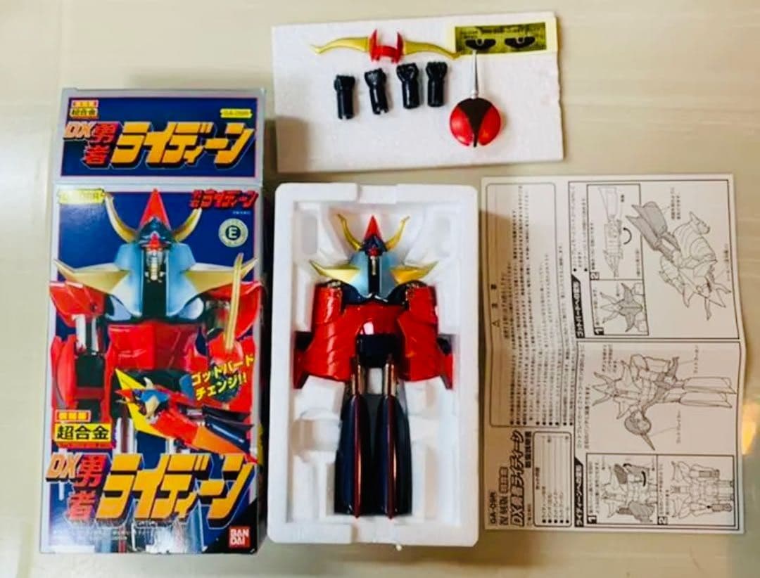 激美品❣️超合金‼️ＧＡ-09Ｒ★復刻版★ＤＸ勇者ライディーン★ハイメタル