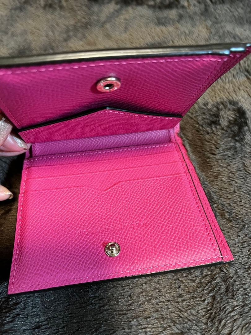 ✨BONAVENTURA✨ 二つ折り財布 ピンク 未使用