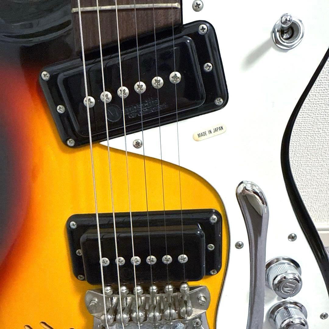 修理必要】レア物！モズライト JR-97 アンプ内蔵ギター ミディアム