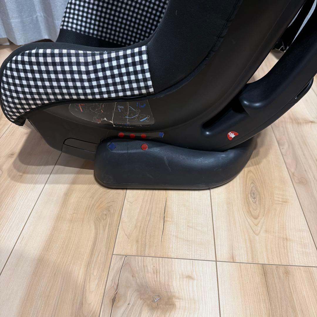 早い者勝ちJoie チャイルドシート ブラック チェック柄 早い者勝ち