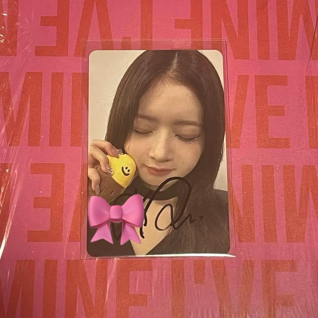 IVE レイ　I'VE MINE ヨントン　サイン入りトレカ　soundwave IVE レイ I'VE MINE ヨントン サイン入りトレカ soundwave IVE レイ I