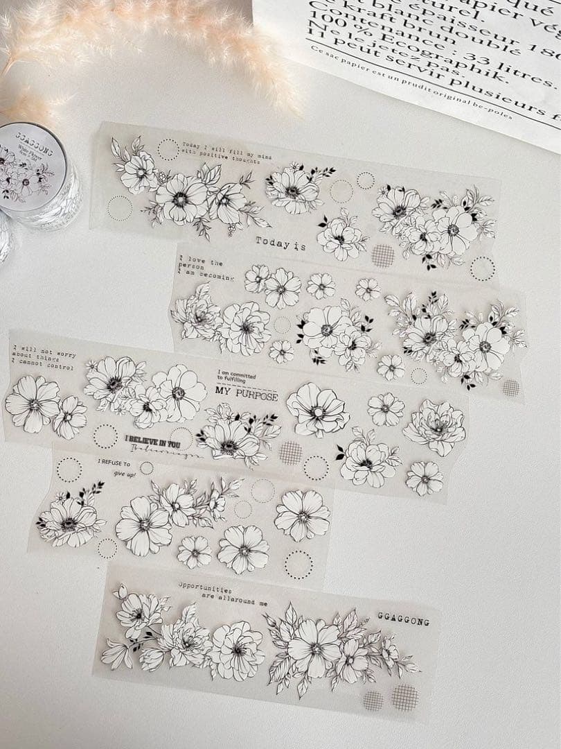 ggaggong 海外マスキングテープマステ 【2296】