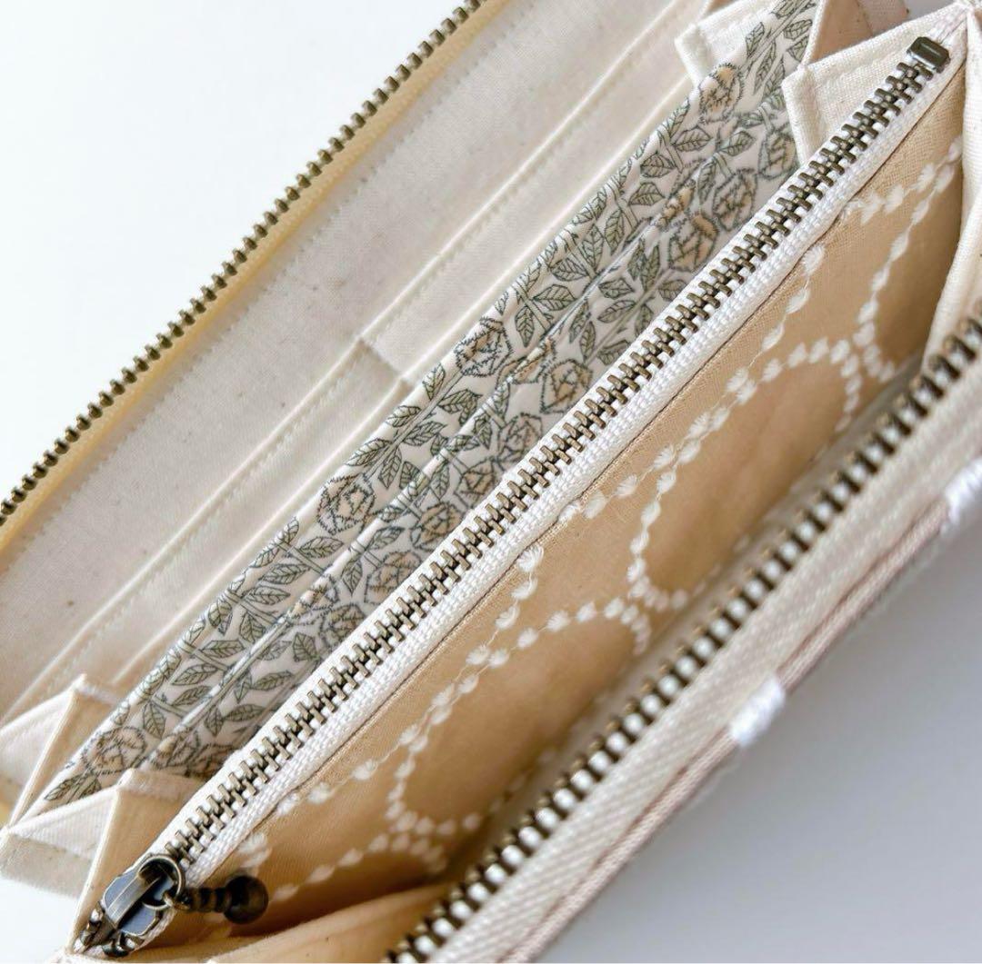☆専用☆ミナペルホネン ハンドメイド☆ラウンドファスナー長財布