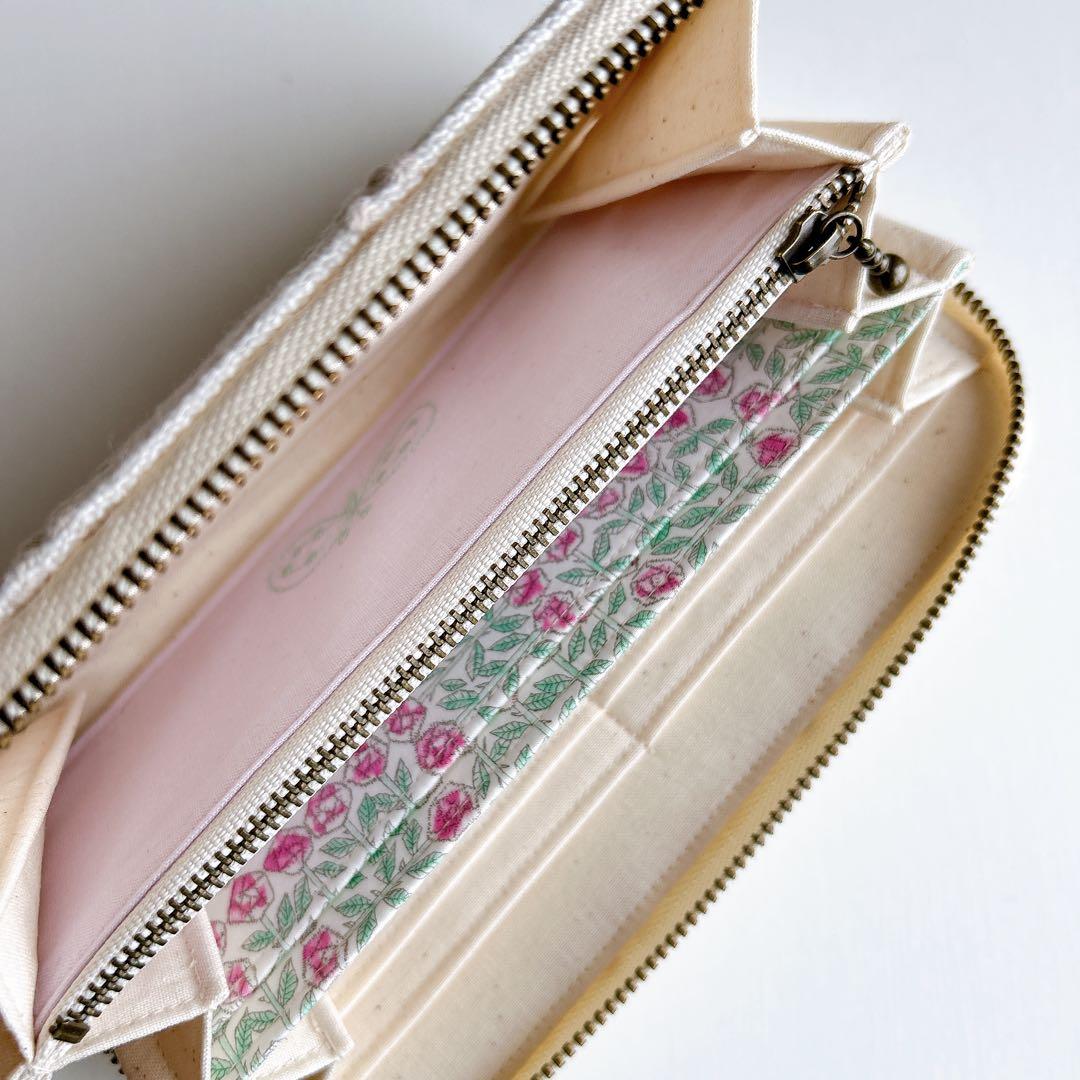 ☆専用☆ミナペルホネン ハンドメイド☆ラウンドファスナー長財布