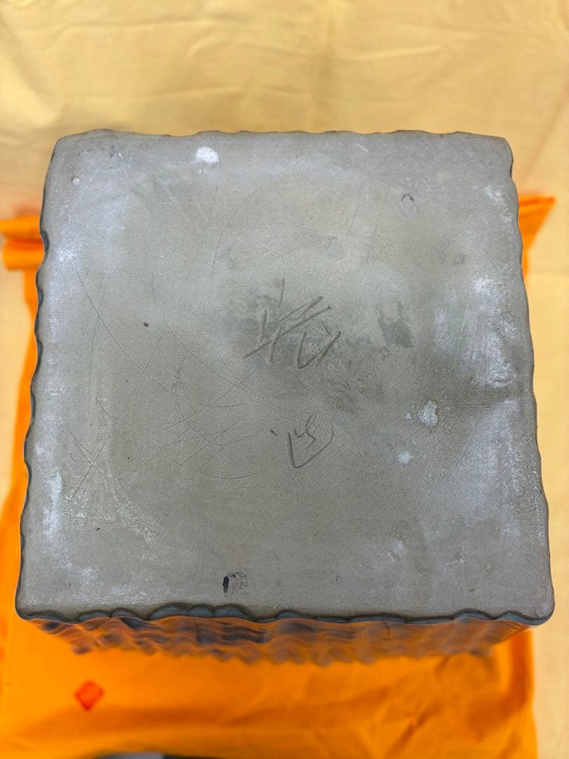 真作保証品 中島宏 青瓷釉彩壺 共箱・共布□本物保証□