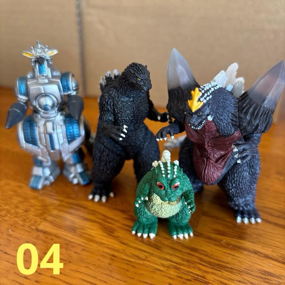 （まとめ売り）ガシャポン ゴジラHG D+ 01〜07 フィギュア28体