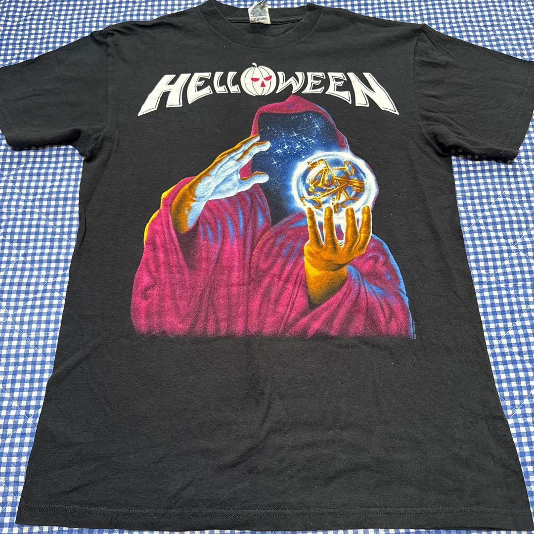 Halloween バンド Tシャツ HELLOWEEN Tシャツ ハロウィン バンドTシャツ バンT 半袖Tシャツ | BF