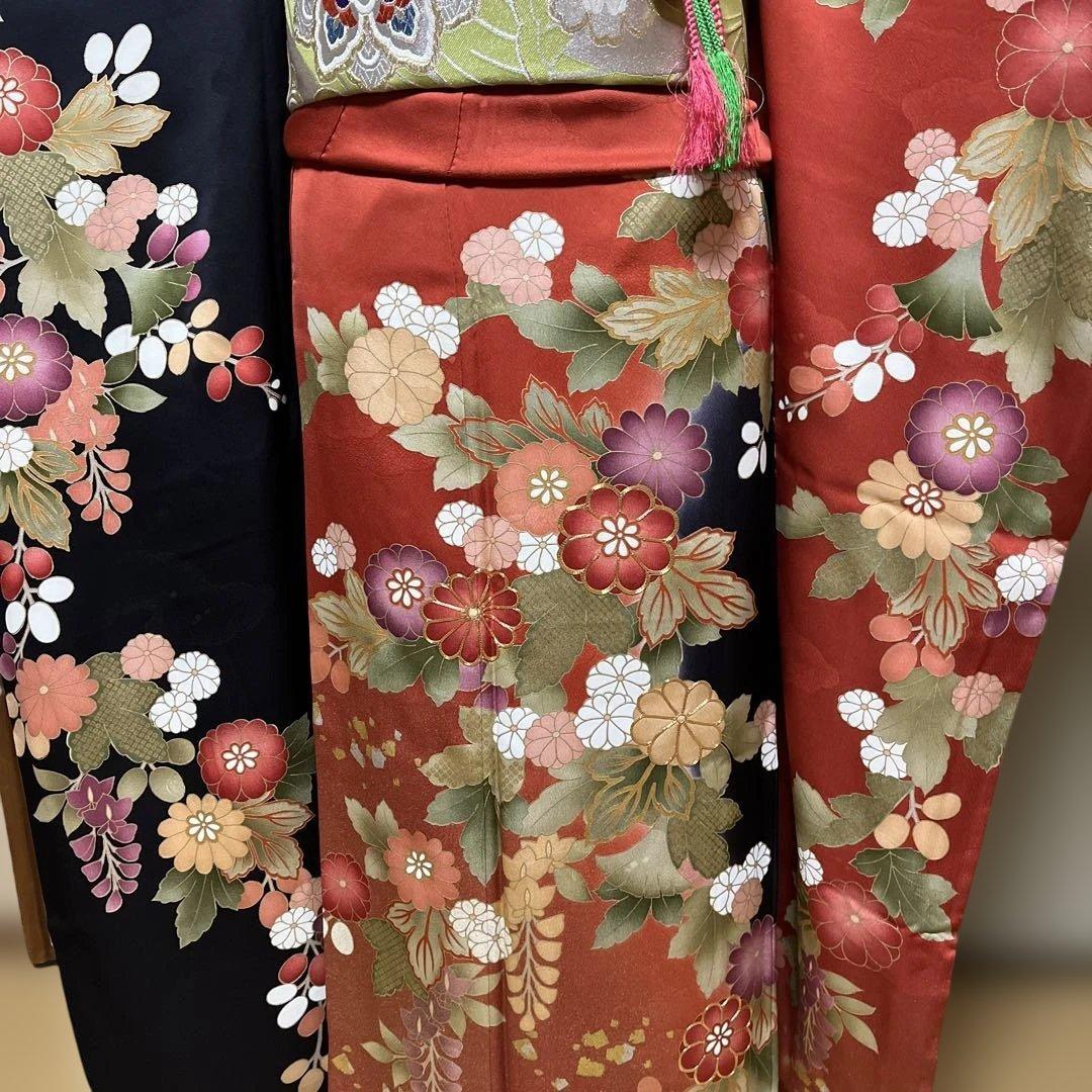 あきママ様専用 振袖 長襦袢の2点セット 身丈166裄69.5