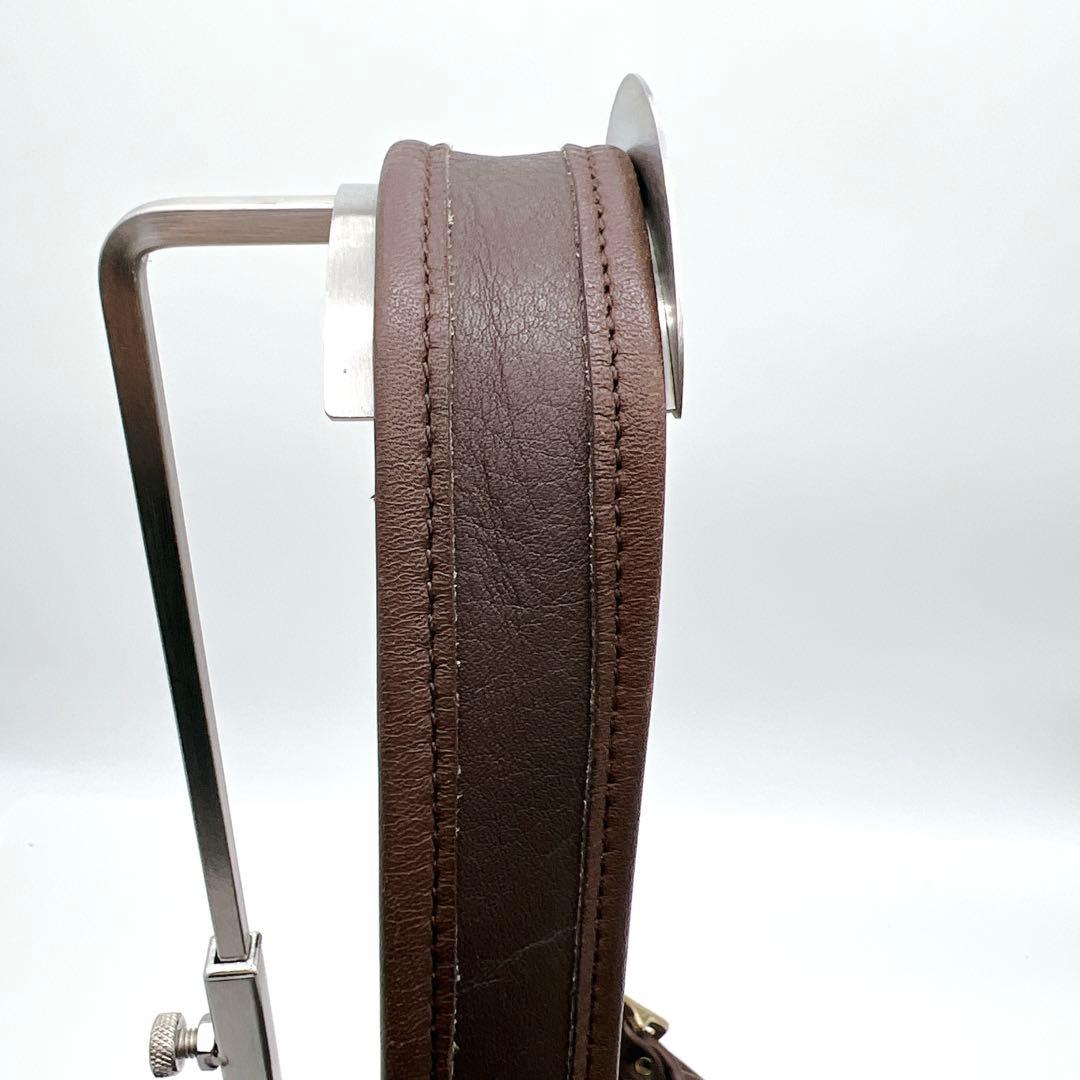 オールドコーチ　コーチ　 ショルダーバッグ　バケツ型　レザー　ブラウン　9953