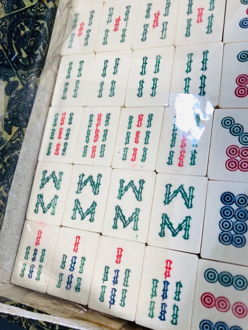 【レア】麻雀牌 箱ケース付き