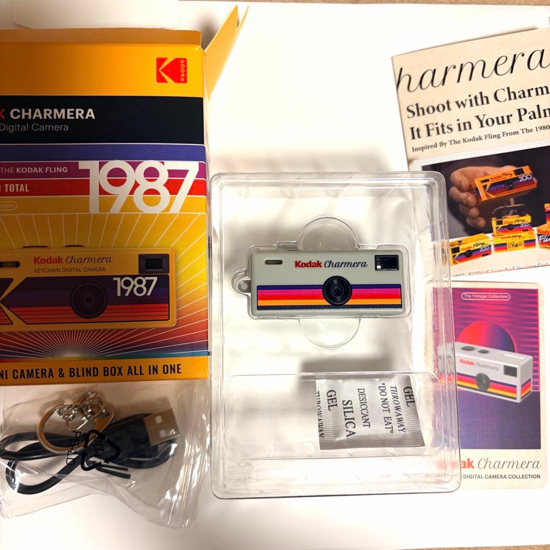 Kodak Charmera キーチェーンデジタルカメラ（グレー） - メルカリ