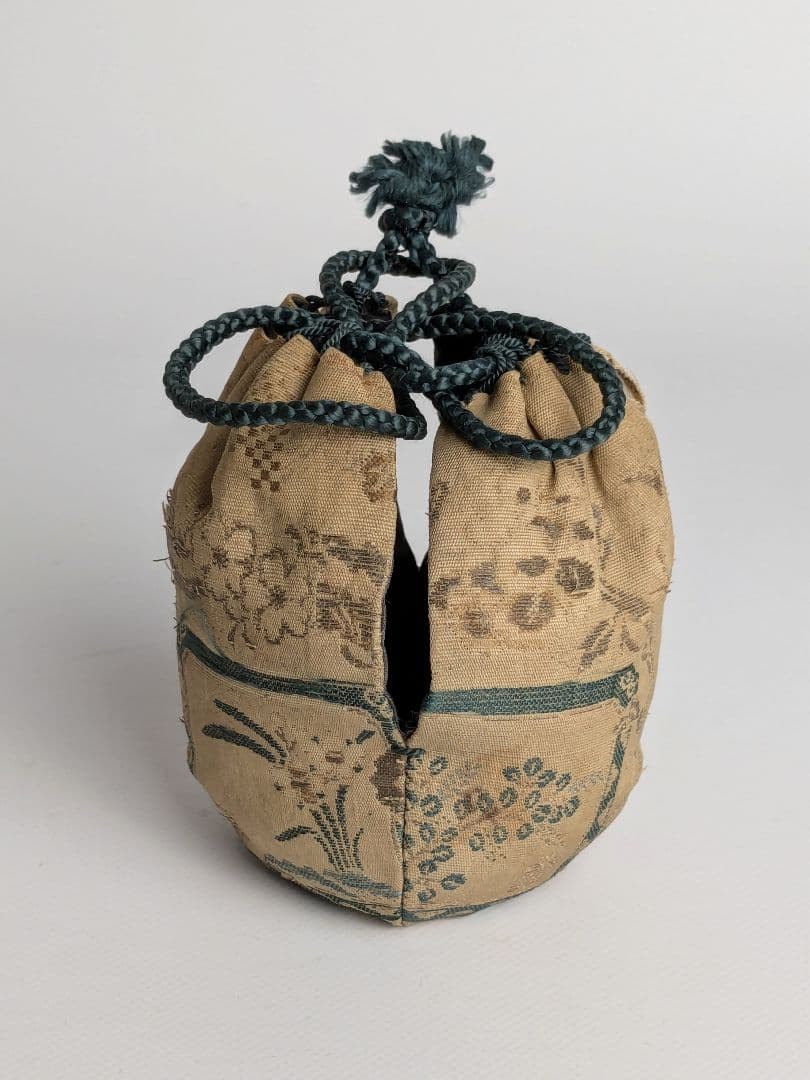 古高取茶入 仕覆、箱付 高取茶入 瀬戸茶入 唐物茶入