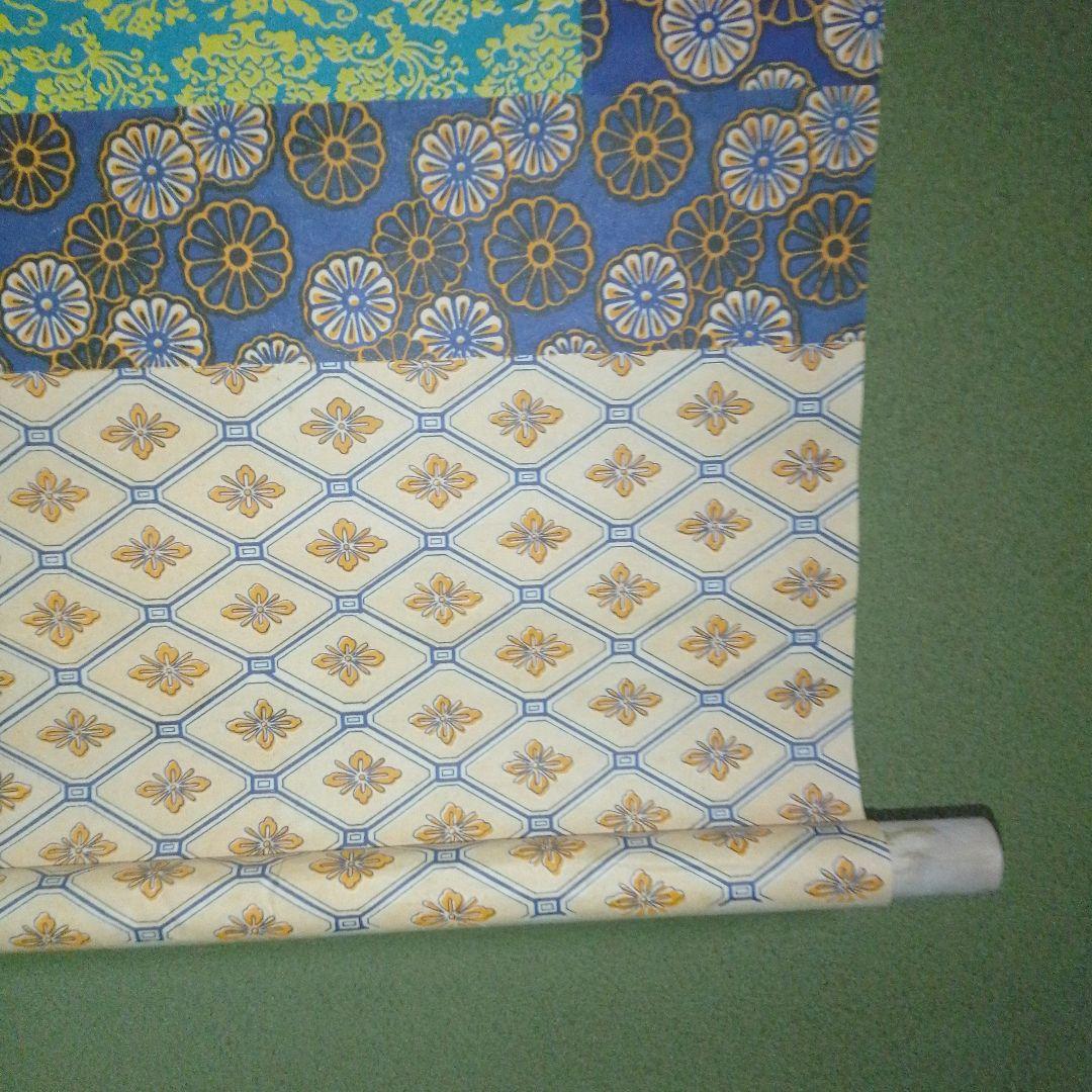 和風 掛け軸 花柄デザイン 藤娘 掛け軸