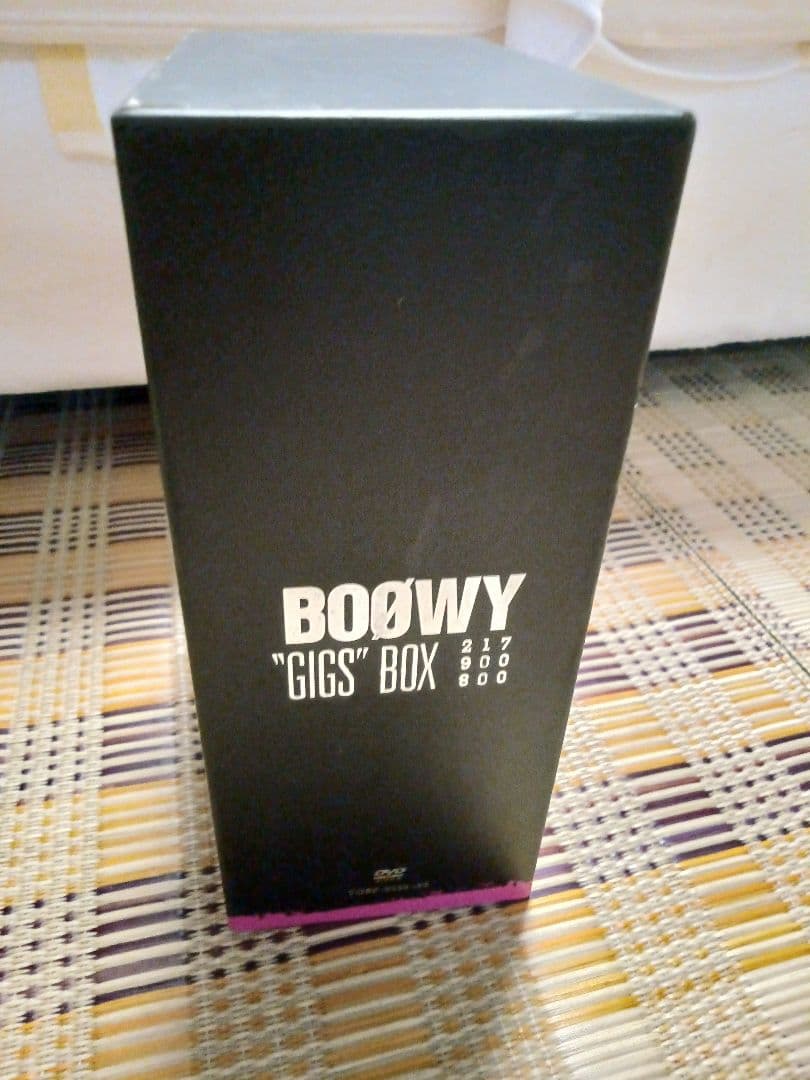 BOØWY \"GIGS\" BOX 20周年記念