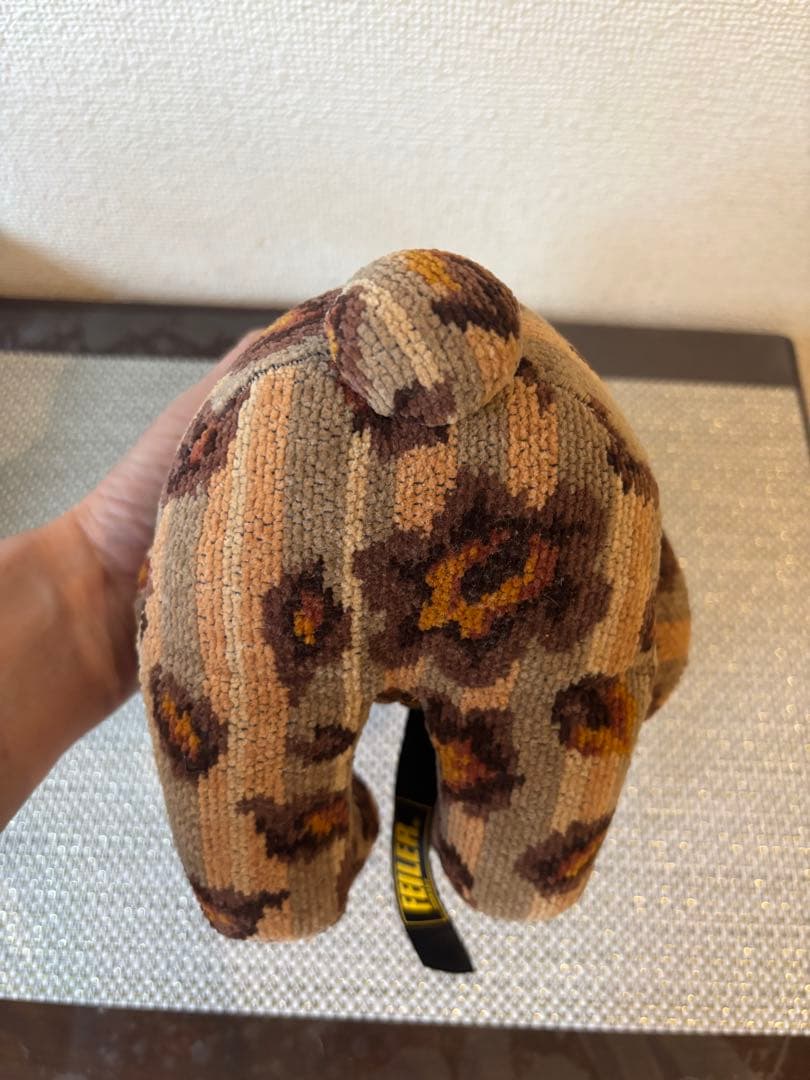 激レア‼️FEILERフェイラー　テディベア　クマ　レオパード　ぬいぐるみ