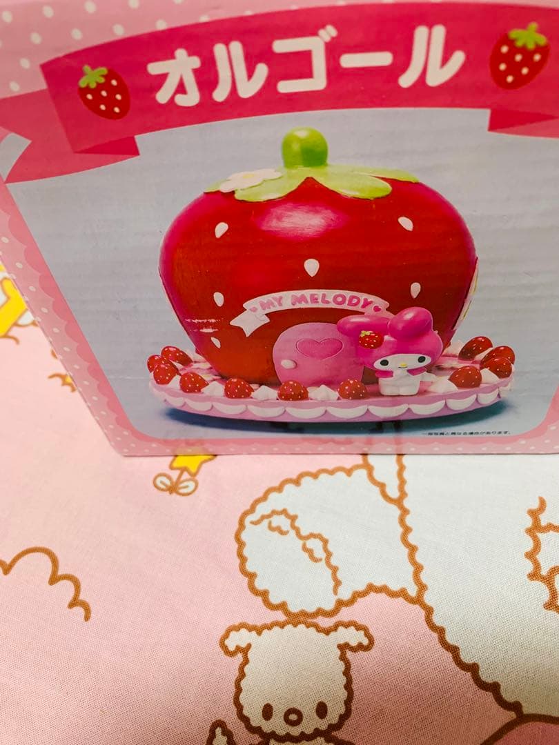 マイメロディ いちごオルゴール MY MELODY