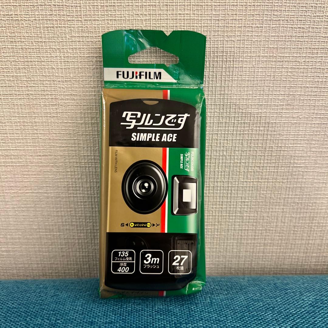未開封】写ルンです シンプルエース FUJIFILM 27枚 有効期限切れ