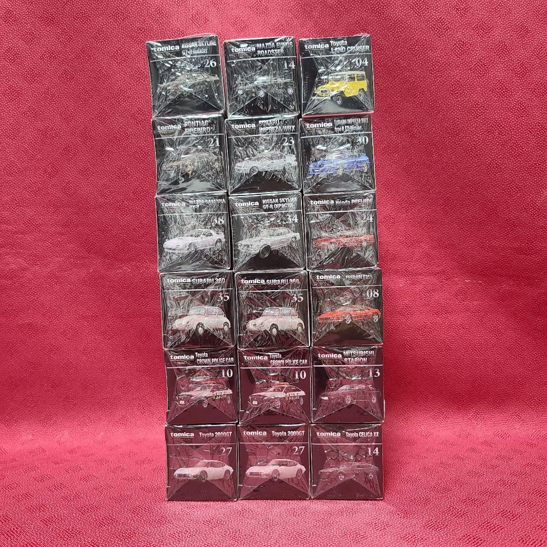 ジャンク扱い】 未開封 タカラトミー トミカ プレミアム 56台 セット