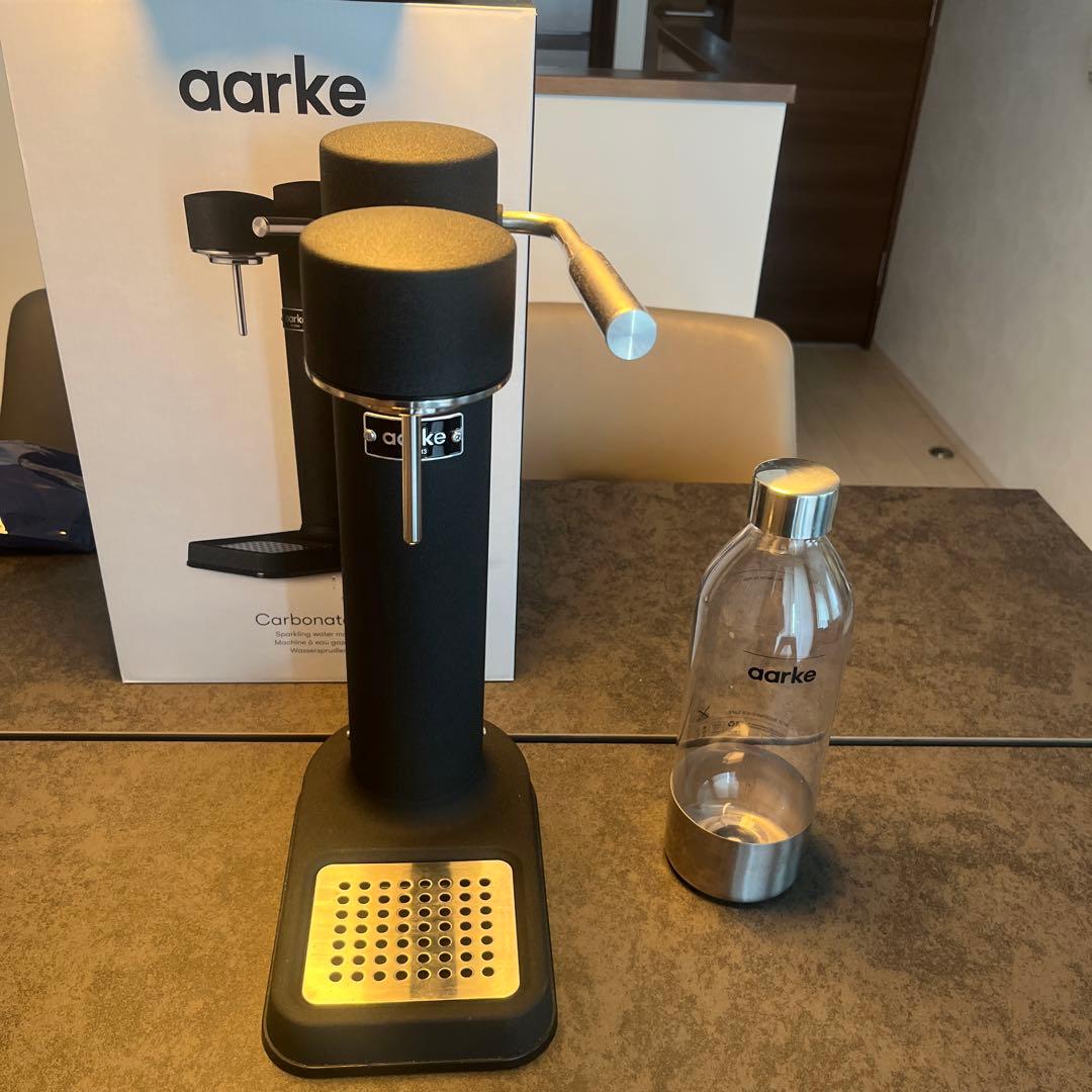 （surflife）aarke Carbonator 3 炭酸水メーカー Aarke Carbonator 3 Matte Black - Soda Machine