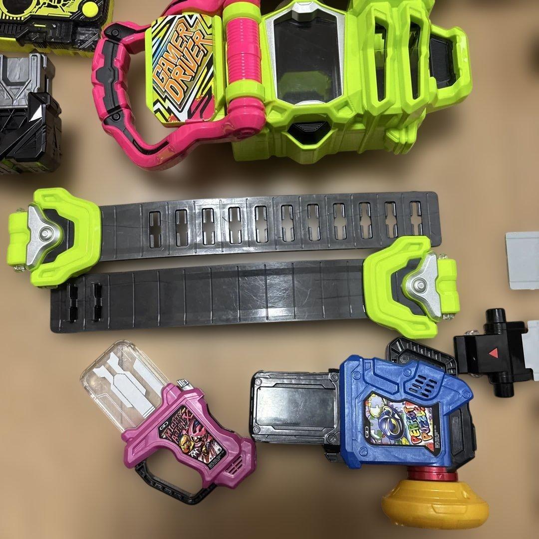 仮面ライダーエグゼイド　ビルド　ゼロワン　電王　ドライバーセット