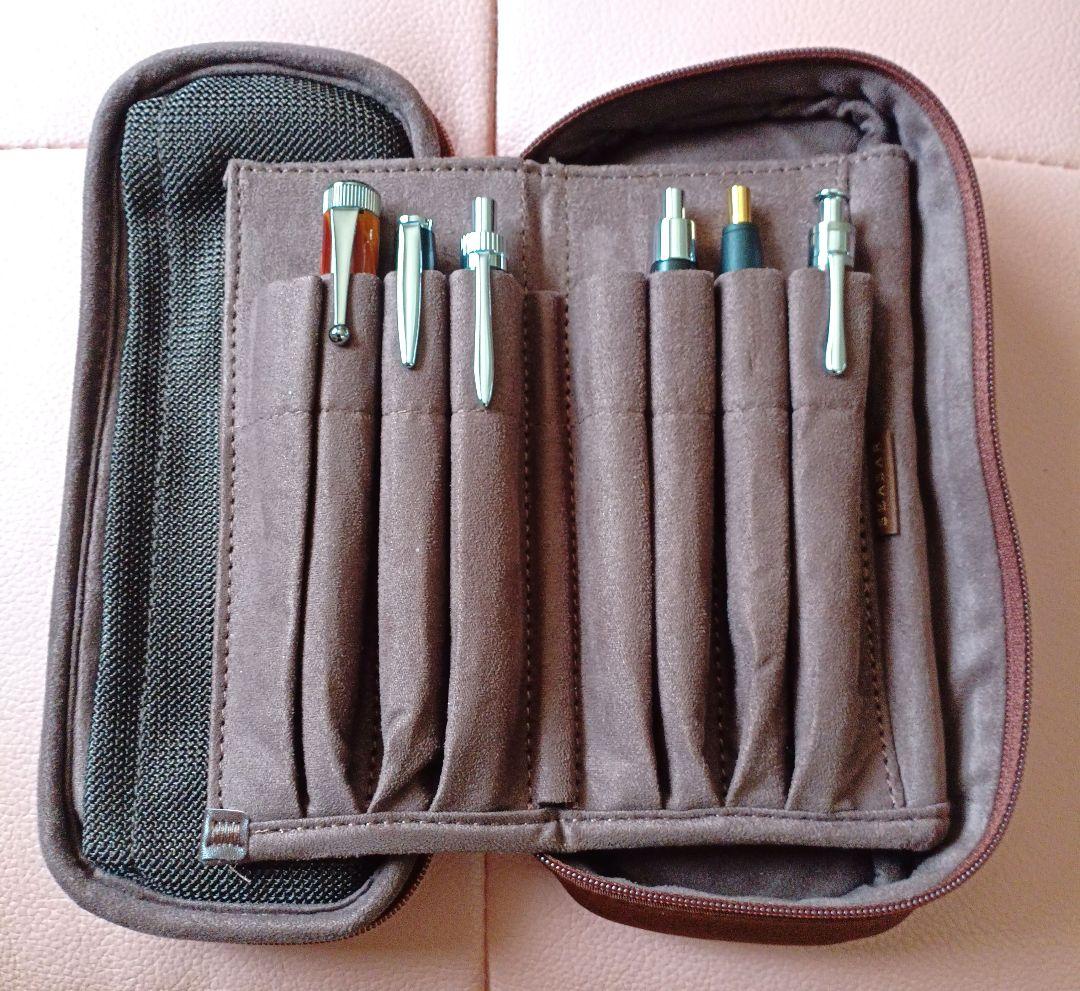 しーさー OctFold ペンケース カルロスナイロン ブラウン 当店厳選