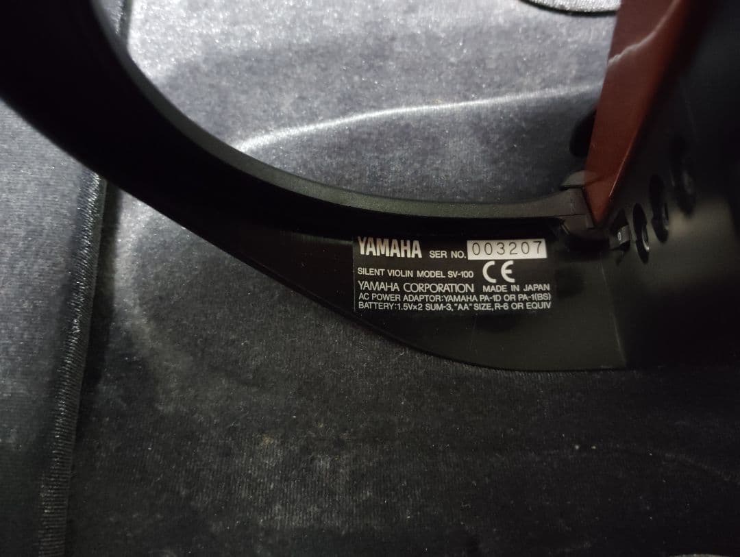 【7korobi8oki】YAMAHA SV-100 サイレントバイオリン