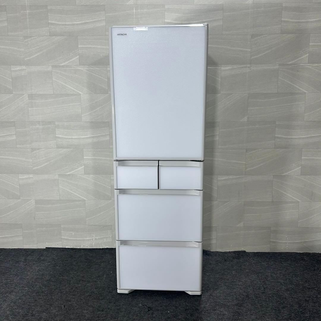 HITACHI 日立 大型冷蔵庫 401L 5ドア R-S40S d3815