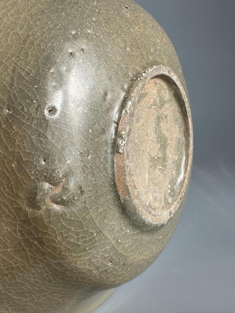 韓国美術 高麗青磁 盤 皿 貫入 伝来品 古物古作 時代 朝鮮半島 李朝 宋