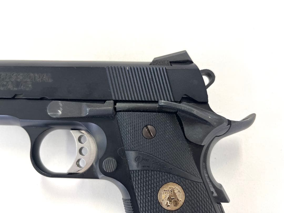 A 東京マルイ プロフェッショナル CAL.45 ガスガン ブラック