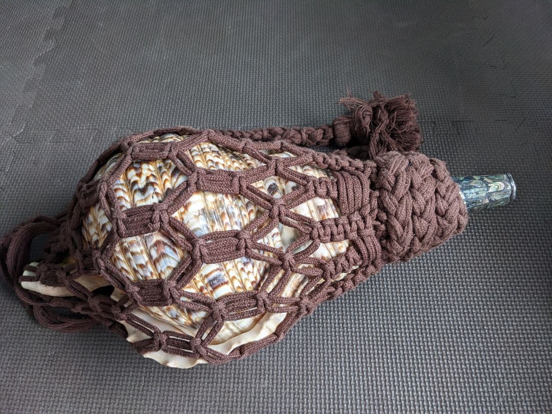 修験法螺貝 43cm ※購入前コメント必須 修験法螺貝 43cm ※購入前