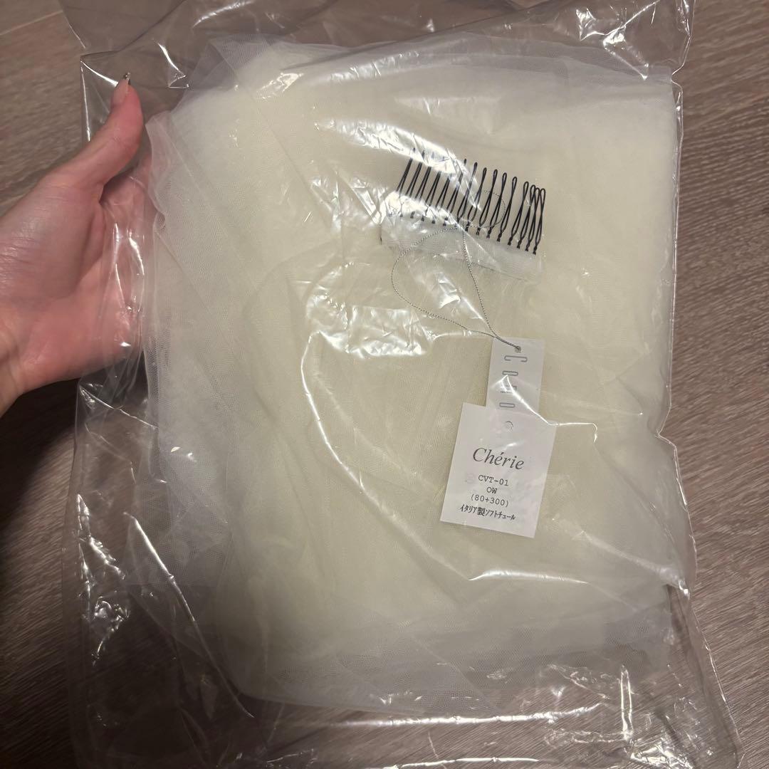 タカミブライダル 3m ベール＆グローブ(Sサイズ) ウェディングベール